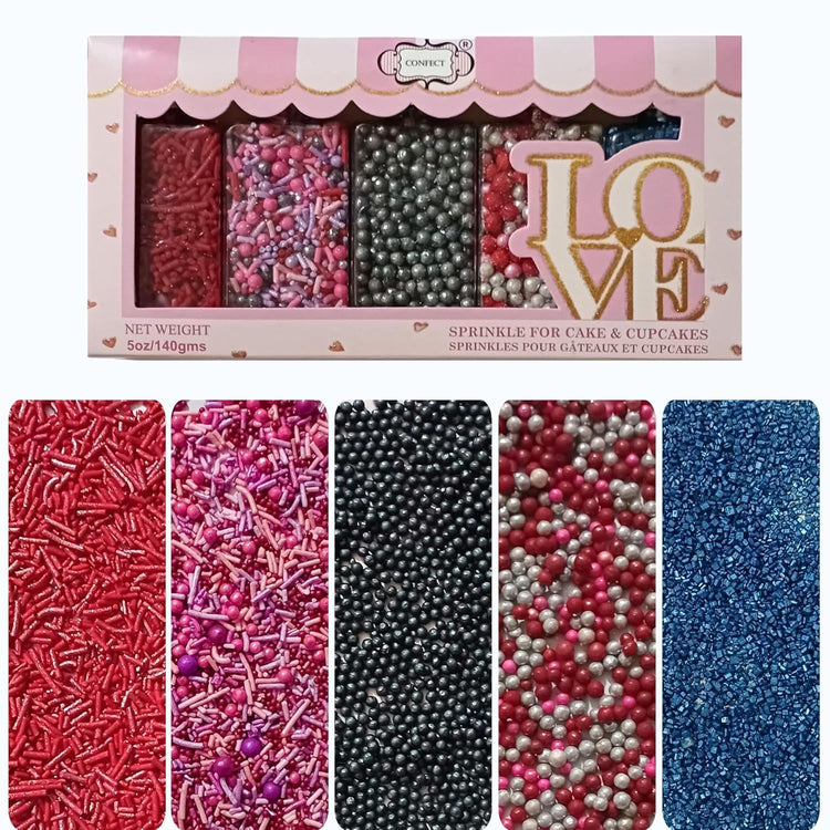 Edible Sprinkles for Cake Decorating (5 Ounce)