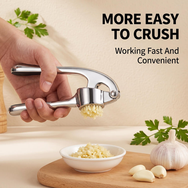 Garlic Press Stainless Steel