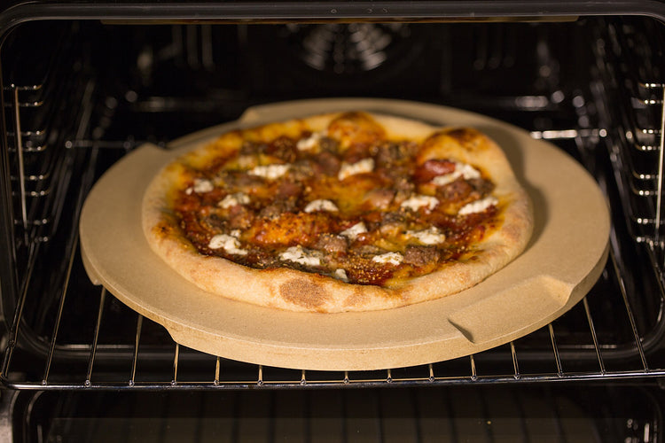 Pizza Stone 15" Round Pizza Stone for Oven Grill BBQ