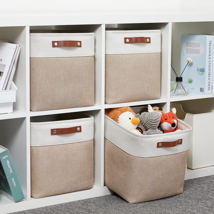 Cube Storage Bins (4 Count)