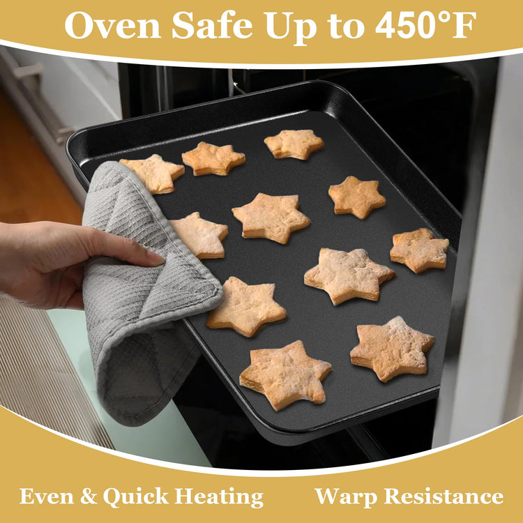 12.3x9.5x1 Inch Cookie Sheet for Baking