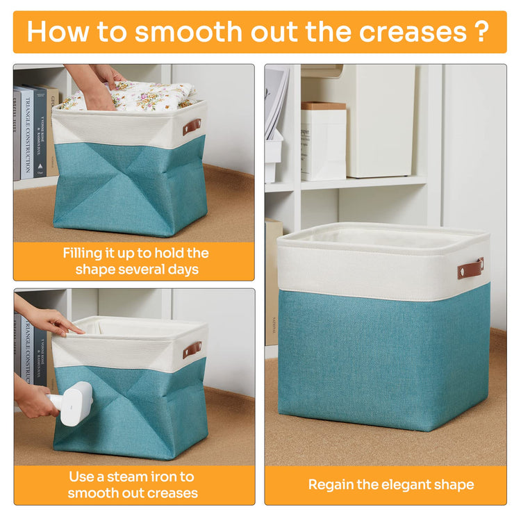 Storage Bins for Organizing (4 Count)
