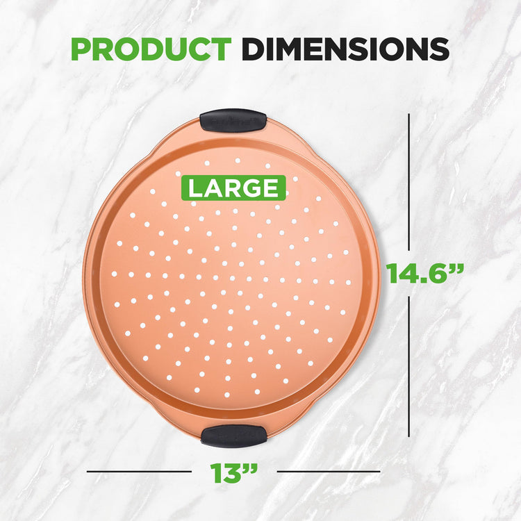 13 Inch Nonstick Pizza Tray