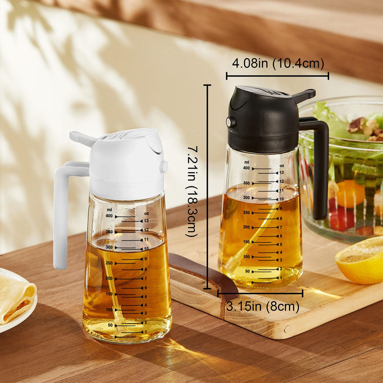 16oz 470ml Glass Olive Oil Sprayer for Cooking