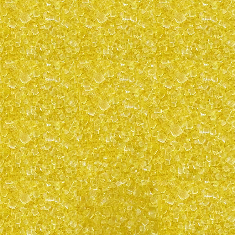 Yellow Sanding Sugar for Baking Edible Sparkling Coarse Sugar Crystals Sprinkles for Baking Topping Cake Cookie Cupcake Topper Ice Cream Decoration Supplies 3.2 OZ (3.2 Ounce)