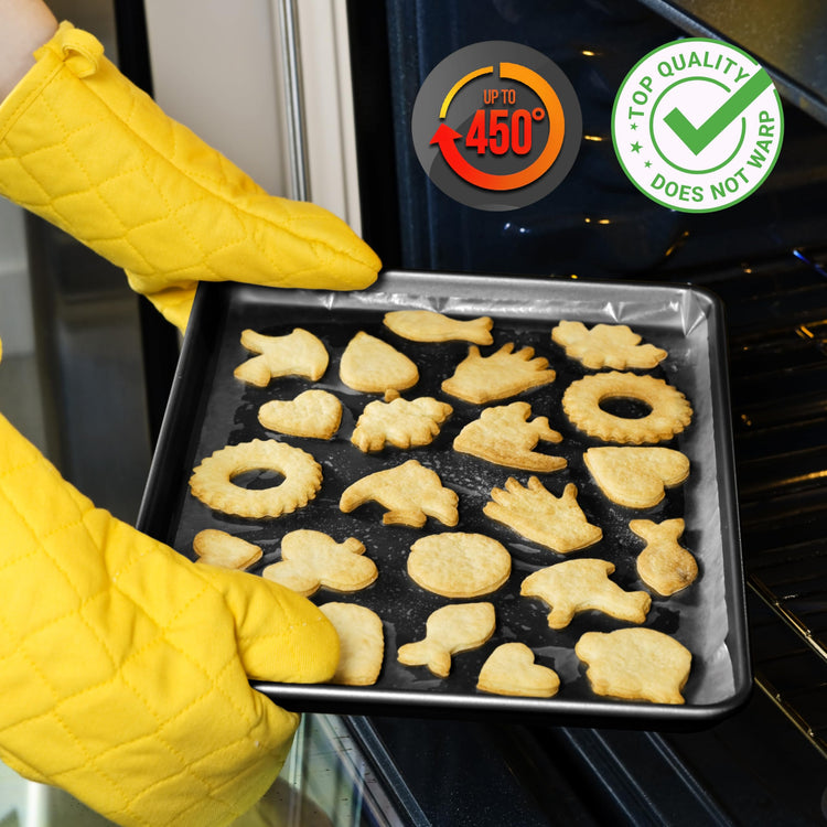2 Piece XL Mega Cookie Sheet Baking Pans Set (2 Count)
