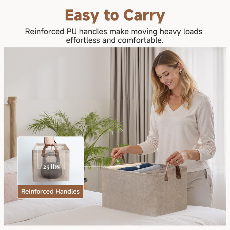 Storage Bins Storage Baskets (2 Count)