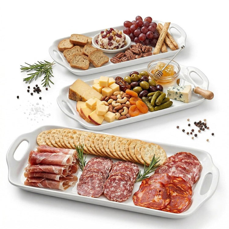 Serving Tray with Handles 16"x9.5"