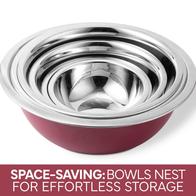 Stainless Steel Mixing Bowls Set