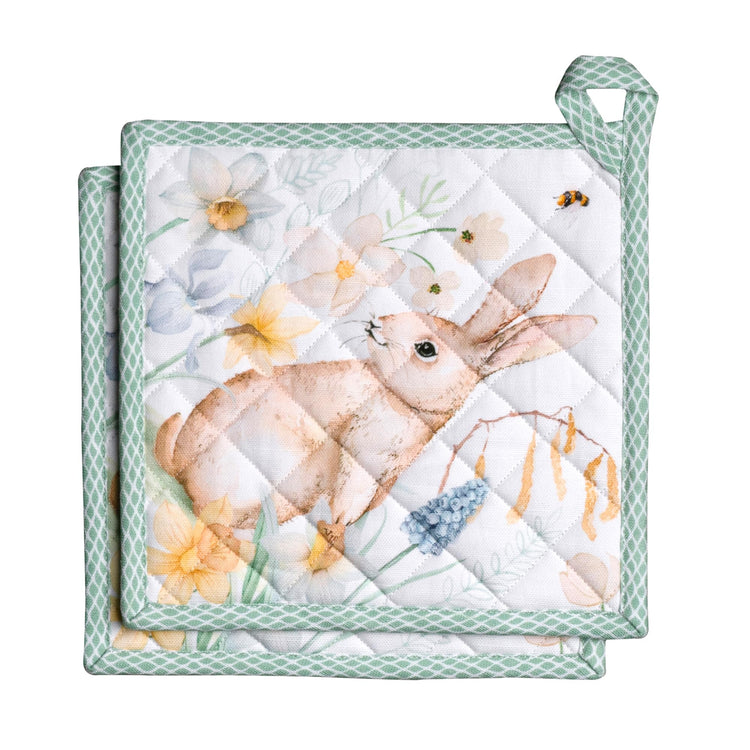 Pot Holders 100% Cotton Potholders (2 Count)