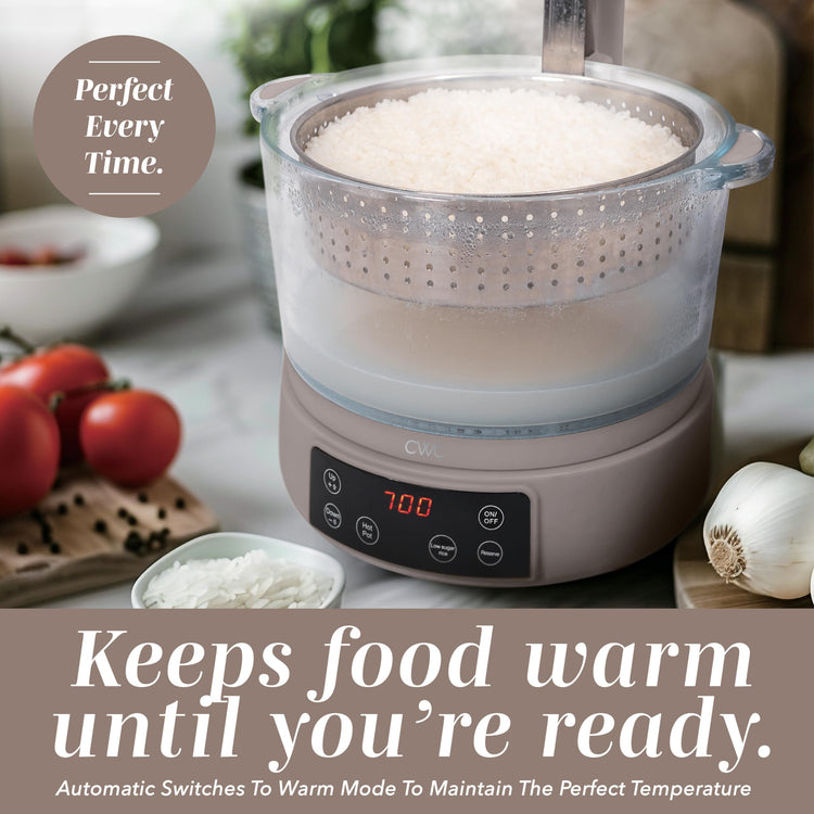 Glass Mini Low Carb Rice Cooker