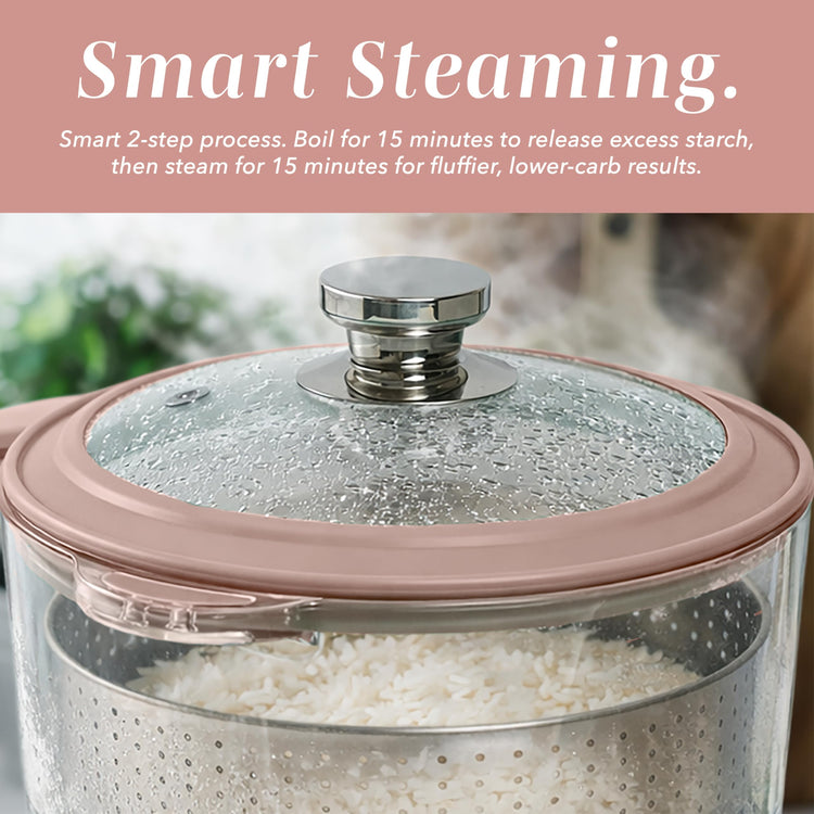Glass Mini Low Carb Rice Cooker