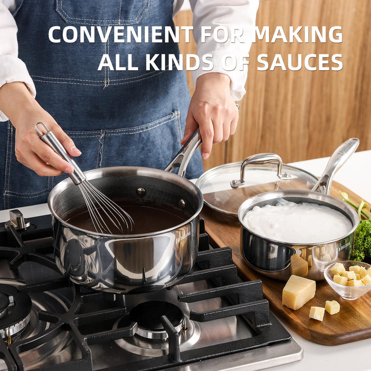 Hybrid Ceramic Nonstick 6 Pc Pot Set