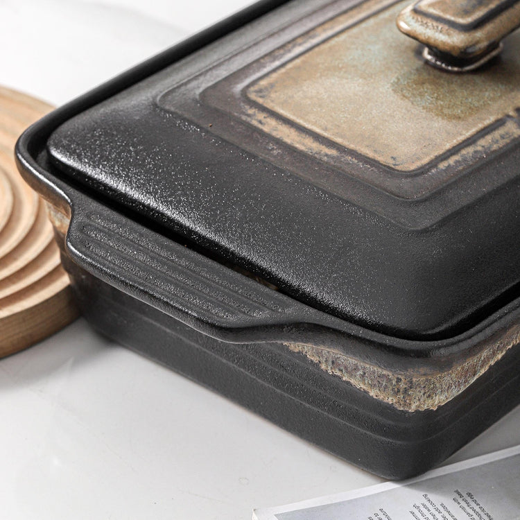 Ceramic Casserole Dish with Lid