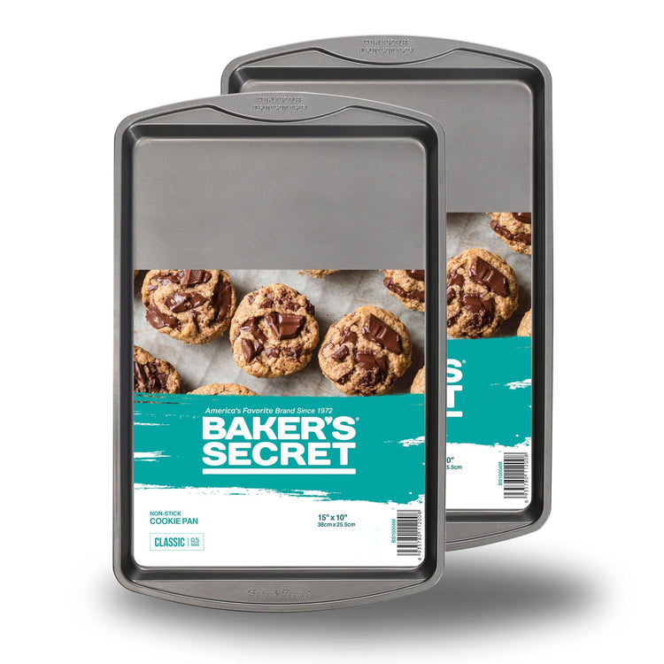 Nonstick Cookie Sheets 15in baking area (2 Count)
