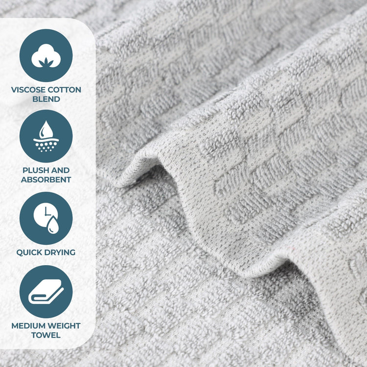 Juno Viscose Cotton Blend Medium Weight Small Towels