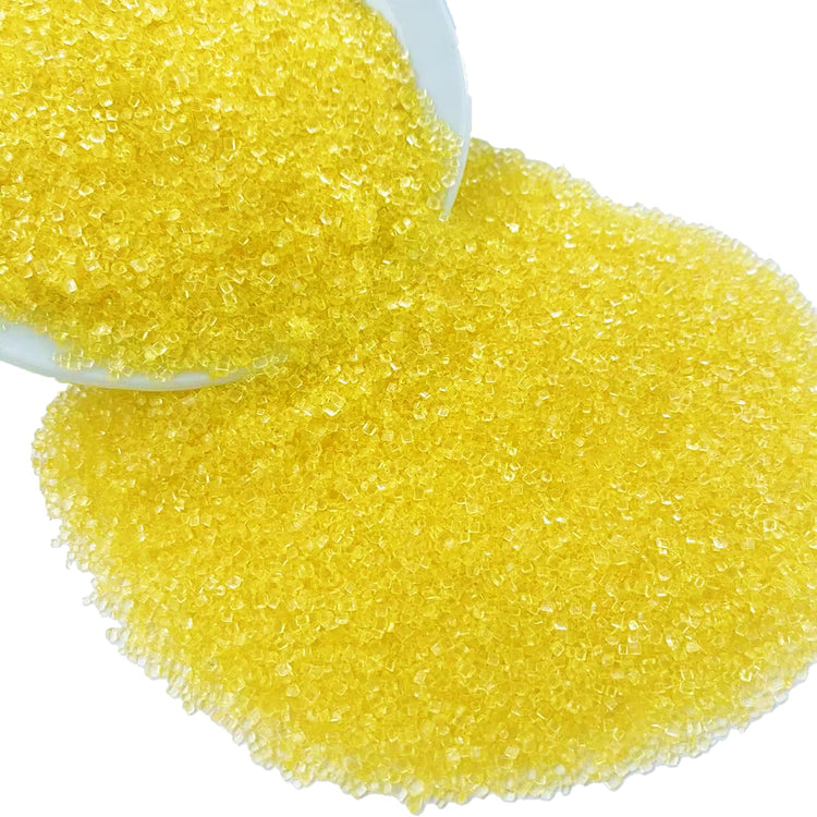 Yellow Sanding Sugar for Baking Edible Sparkling Coarse Sugar Crystals Sprinkles for Baking Topping Cake Cookie Cupcake Topper Ice Cream Decoration Supplies 3.2 OZ (3.2 Ounce)