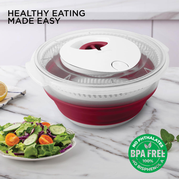 Collapsible Salad Spinner