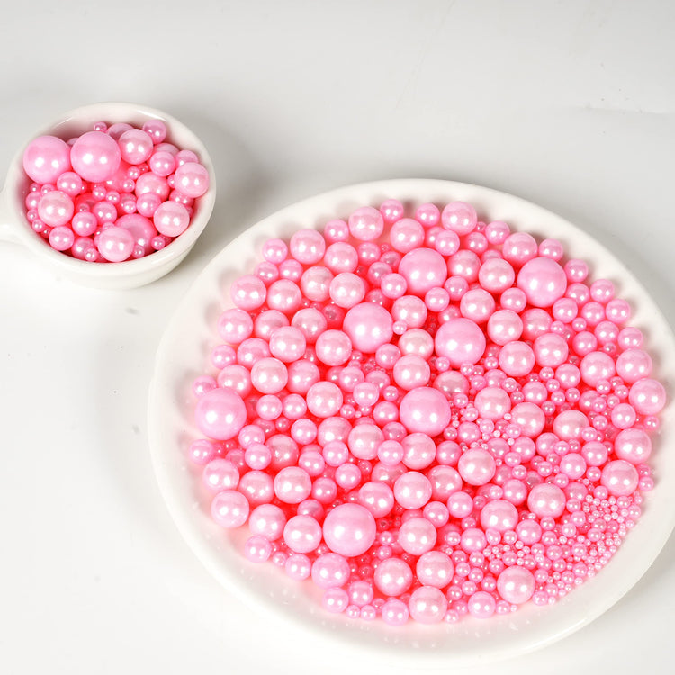 Pink Pearl Sugar Sprinkles (4.58 Ounce)