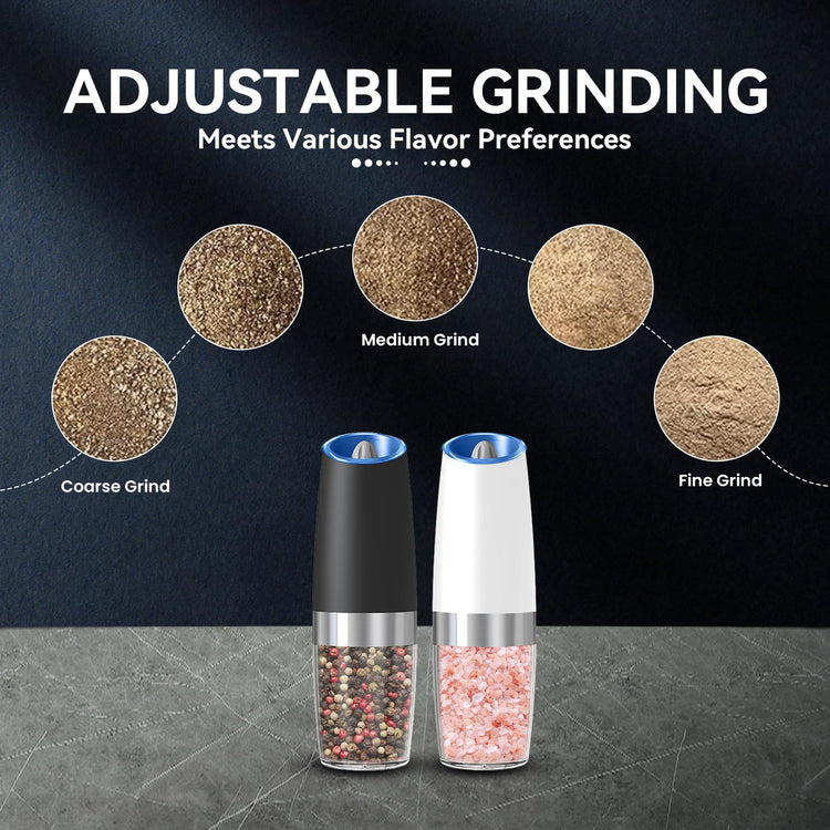 Battery Operated Salt And Pepper Grinder Set (2 Count)