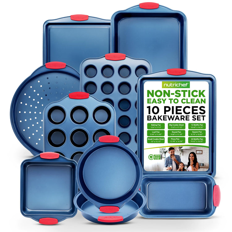 10 Piece Nonstick Bakeware Set