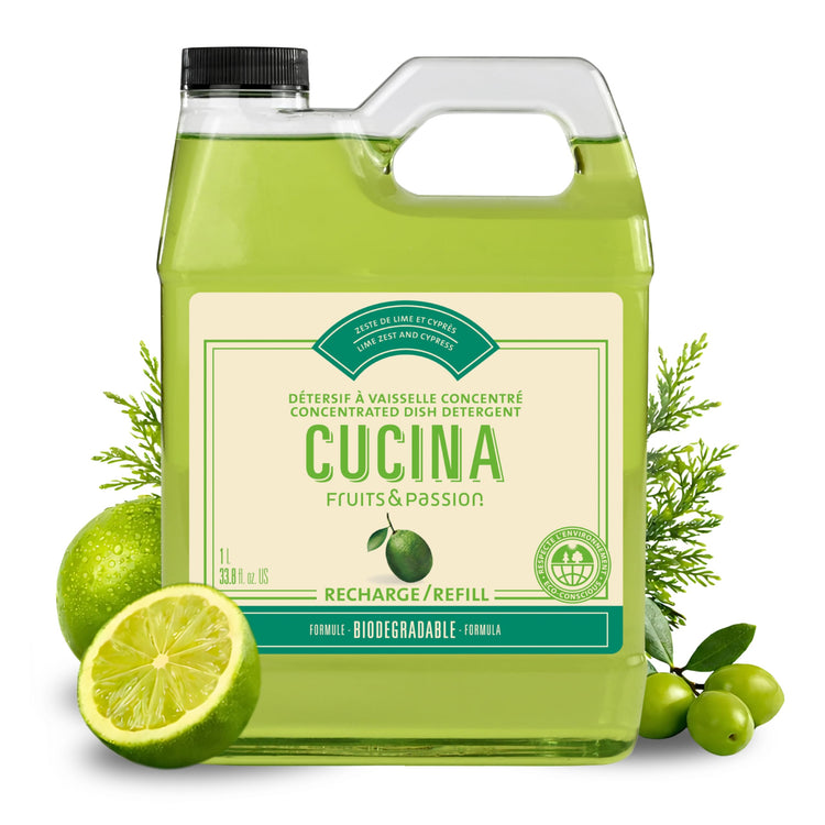 Fruits & Passion Cucina Concentrated Dish Soap Refill (33.8 Fl Oz)
