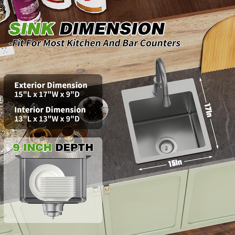 Kitchen And Bar Sink