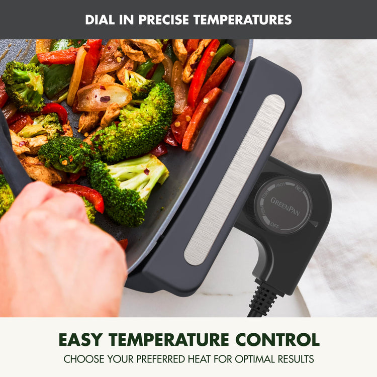 Advanced 12” X 15” Electric Skillet with Lid