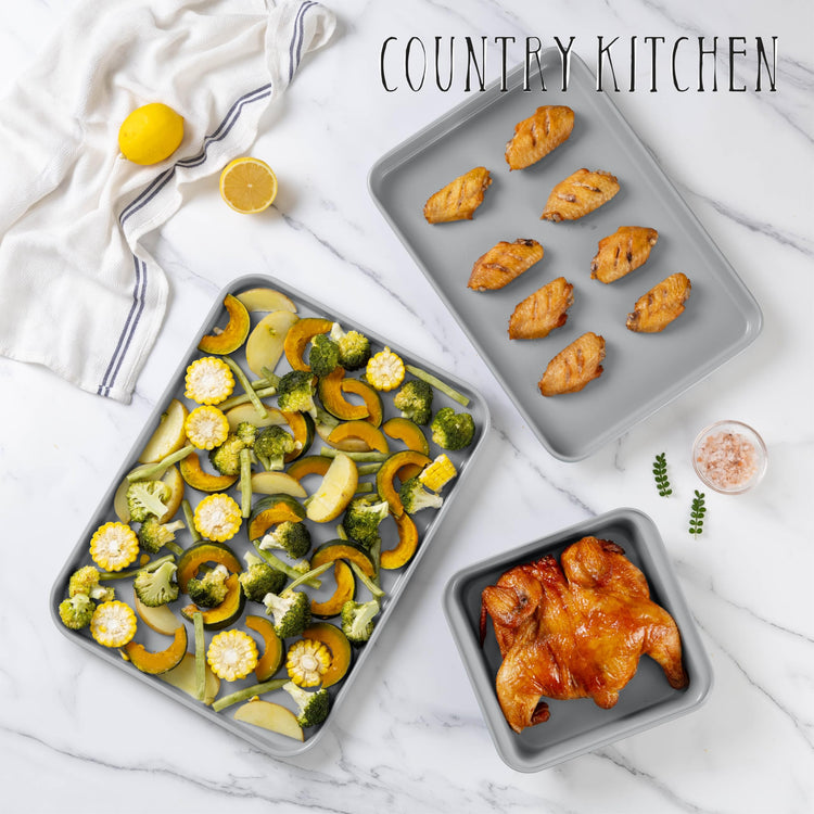 Nonstick Stackable Bakeware Set