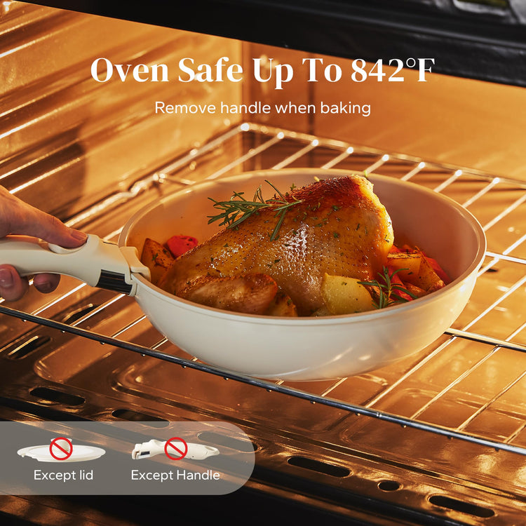Ceramic Pots and Pans Set Non Stick