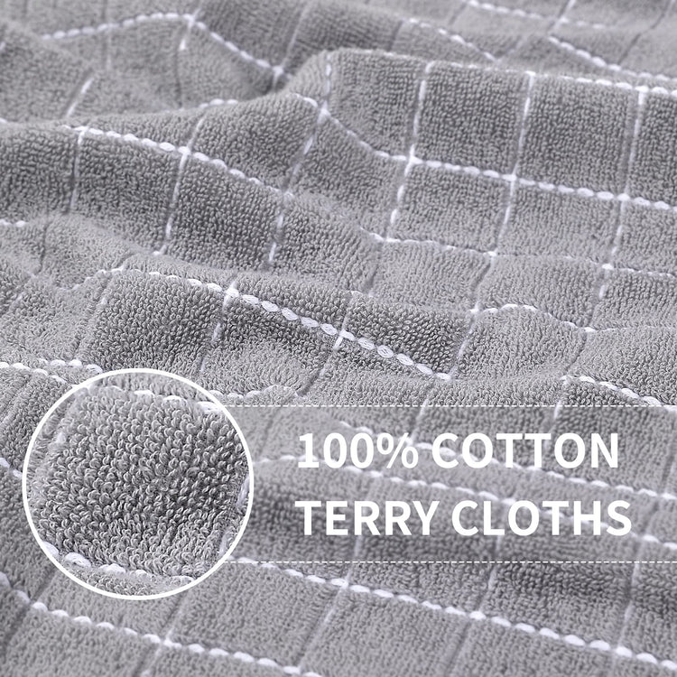 100% Cotton Terry Kitchen Towels (4 Count)