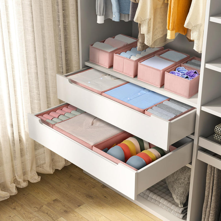 Fabric Drawer Organizer Bins