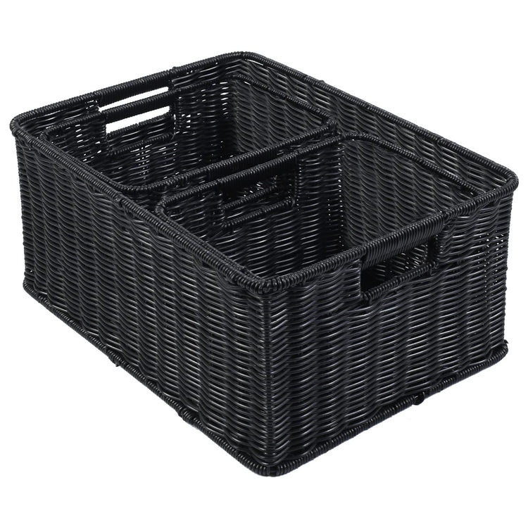Large Wicker Baskets for Storage (3 Count)