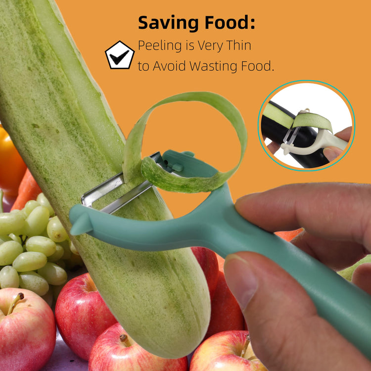 6 Pack Vegetable Peelers for Kitchen (6 Count)