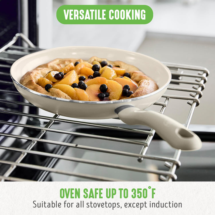16 Piece Ceramic Nonstick Pots & Pans Cookware Set