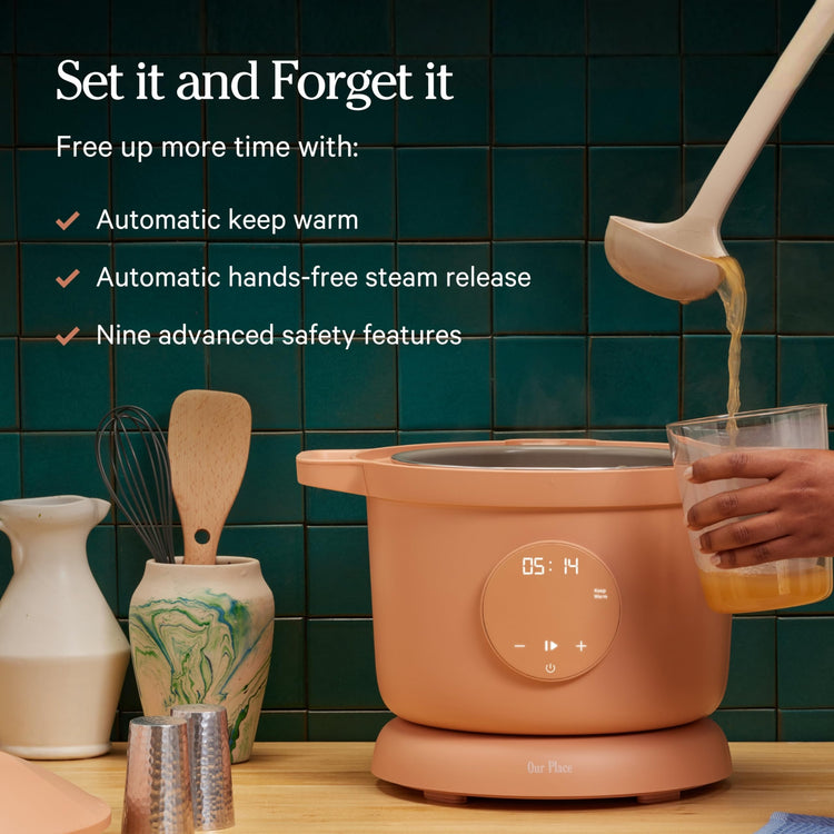Dream Cooker 6 Qt Ceramic Nonstick Pressure Cooker & Multicooker