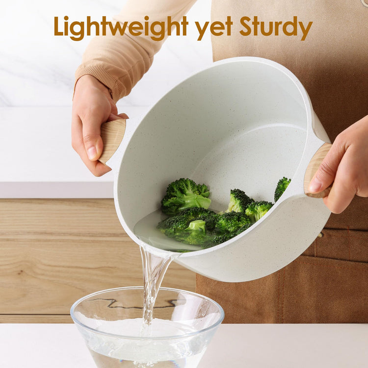 Ceramic Nonstick Stock Pot with Lid