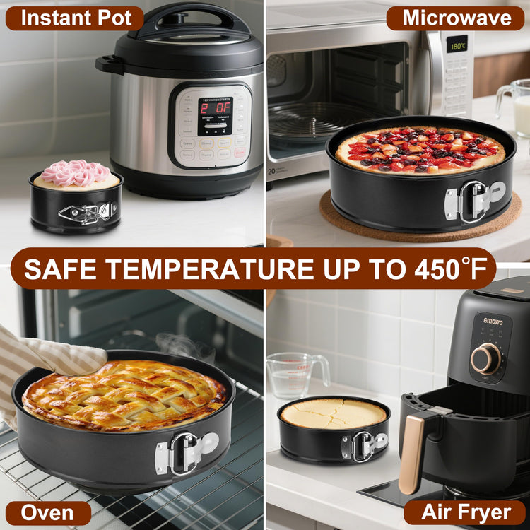Springform Pan Set of 4 (4 Count)
