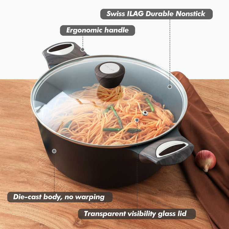 Nonstick Stock Pot with Lid