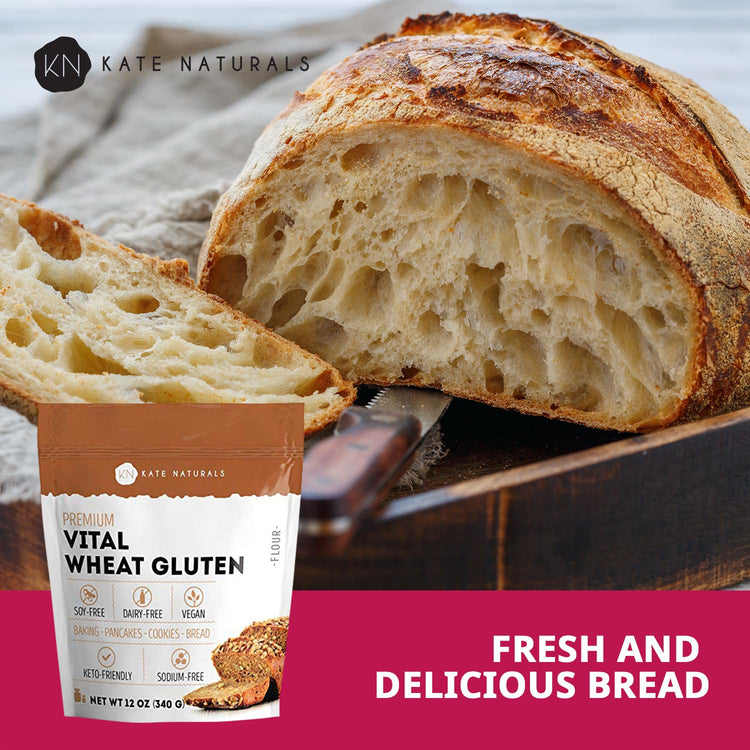 Vital Wheat Gluten for Bread Making (12 Ounce)
