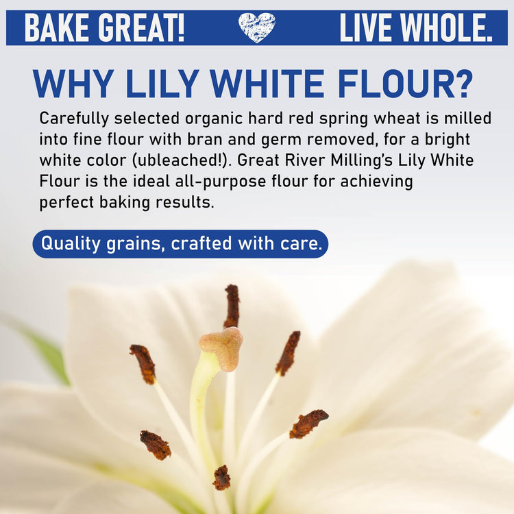 Organic Lily White All Purpose Flour (400 Ounce)
