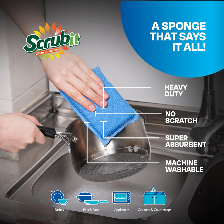 Reusable Sponges for Dishes (12 Count)