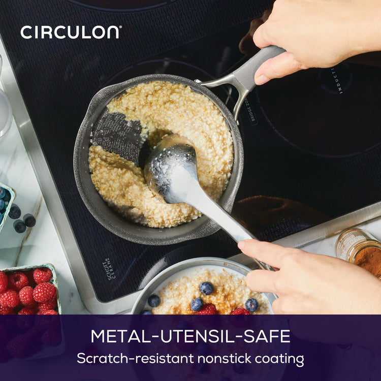 A1 ScratchDefense Nonstick Saucepan with Lid