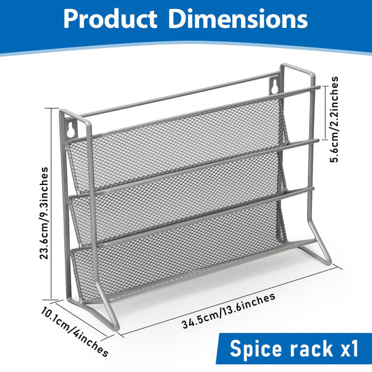 1PCS 4Tier Spice Rack for Counter Free Standing