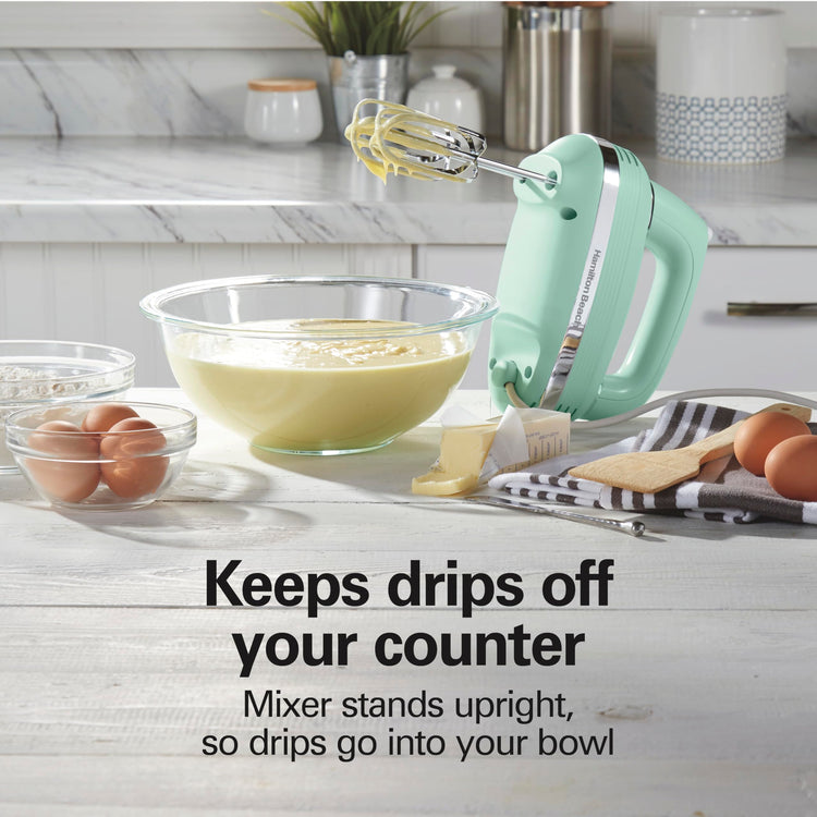 Retro 5 Speed Electric Hand Mixer With SmartBoost Technology