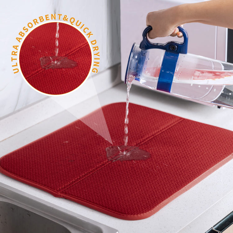 Dish Drying Mats 2 Pack (2 Count)