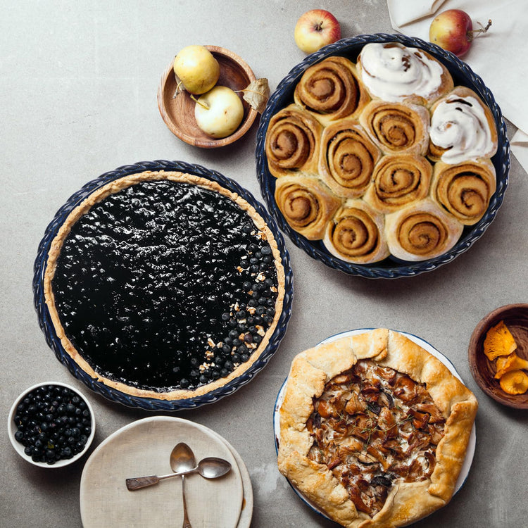 2 Pack Ceramic Pie Pans (2 Count)