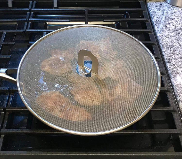 3 Pack Grease Splatter Screen for Frying Pan 9.8