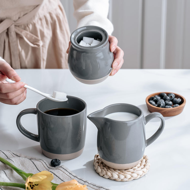10oz Sugar Bowl & 13oz Creamer Set