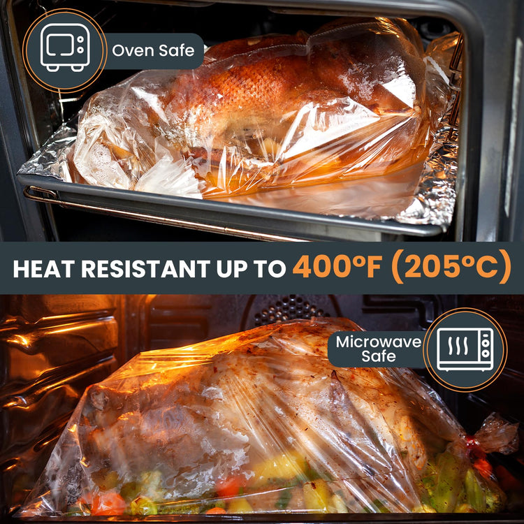 Turkey Oven Bags for Perfect Roasting (10 Count)